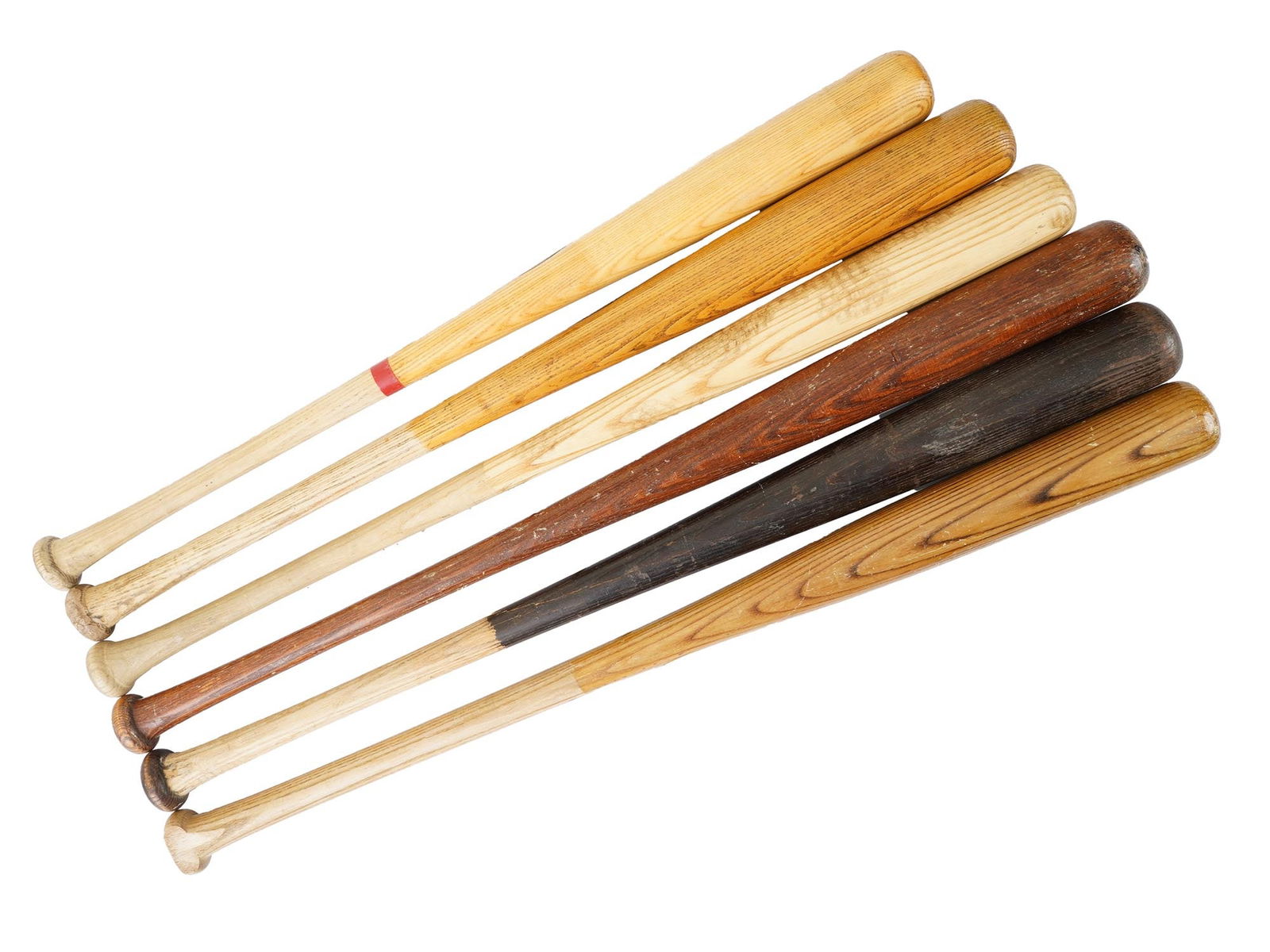 LOT OF 6 LOUISVILLE SLUGGER BATS (1 of 5)