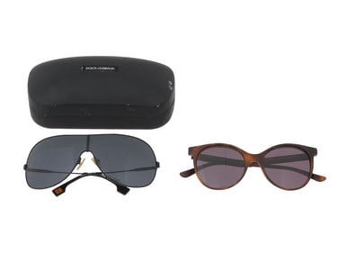 ITALIAN DOLCE AND GABBANA AND BOTTEGA VENETA SUNGLASSES