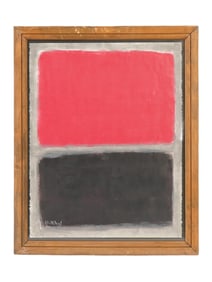 SIGNED HELEN KHAL ABSTRACT AMERICAN OIL PAINTING