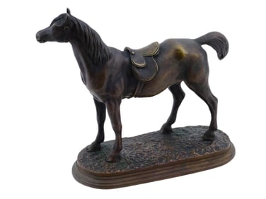 FRENCH BRONZE SCULPTURE SIGNED ANTOINE LOUIS BARYE