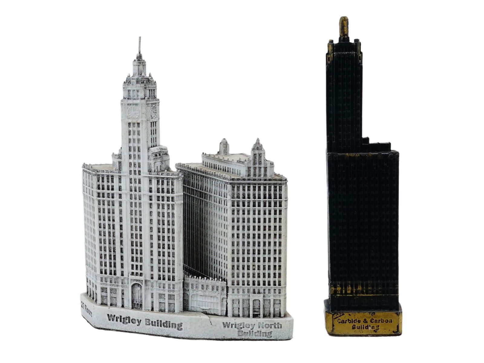 VINTAGE FIGURINES OF FAMOUS CHICAGO BUILDINGS (1 of 14)