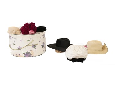 BONWIT TELLER VINTAGE WOMENS HATS WITH BOX