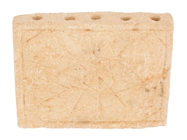 ANCIENT ROMAN STONE CONTAINER F COSMETIC MEDICAL TOOLS