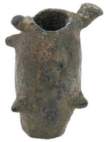 ANCIENT EUROPEAN BRONZE MACE HEAD 1600 TO 1000 BC
