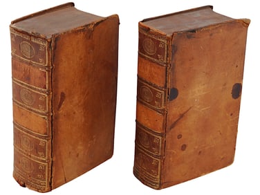 ANTIQUE THEOLOGICAL BOOKS BY CHRISTIANI STOCKIUS 2 VOLS