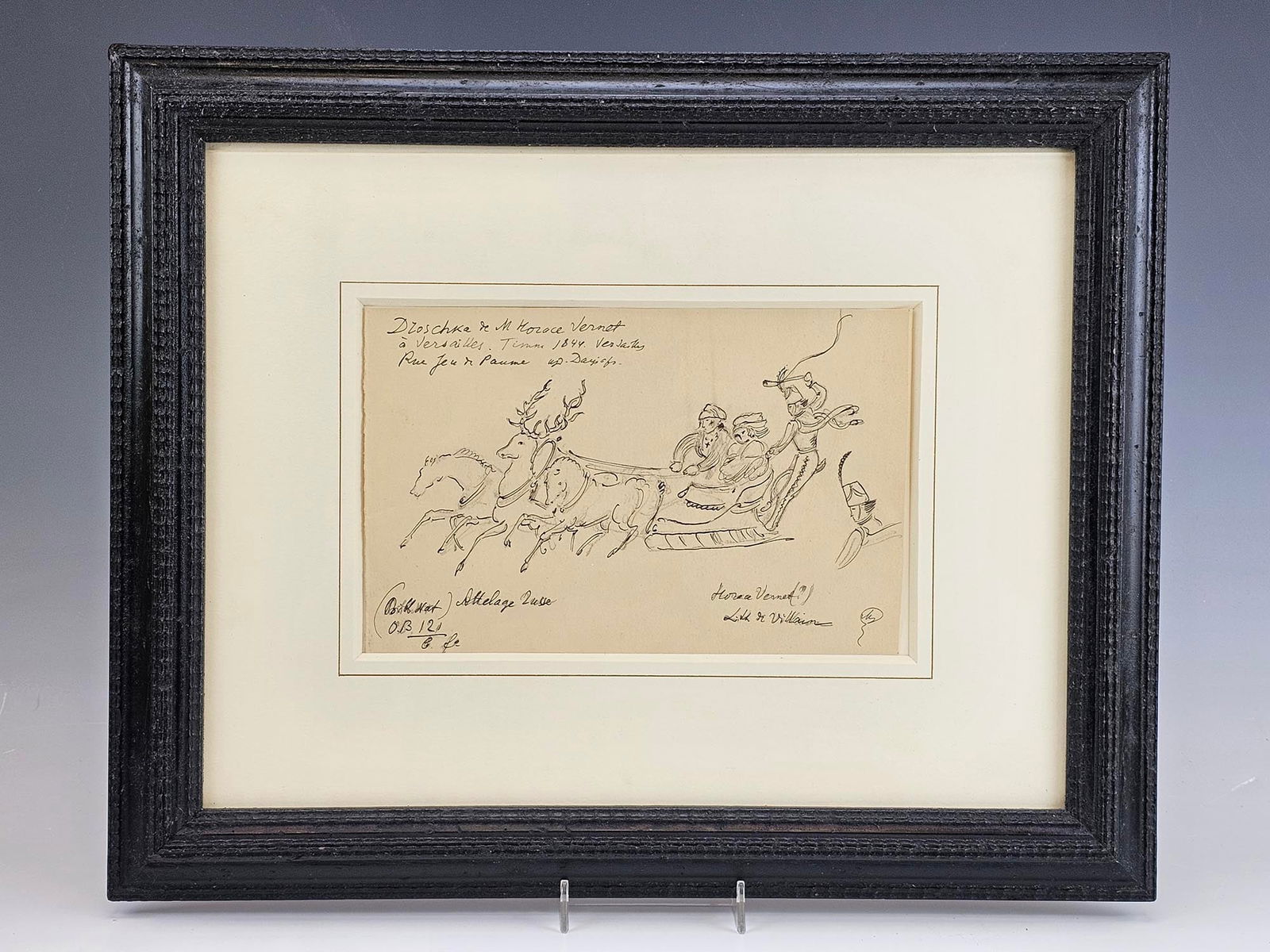 MSTISLAV DOBUZHINSKY RUSSIAN PAINTING INVITATION CARD (1 of 5)