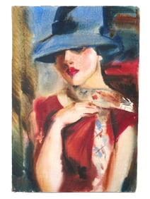 RUSSIAN PASTEL PAINTING AFTER VLADIMIR LEBEDEV