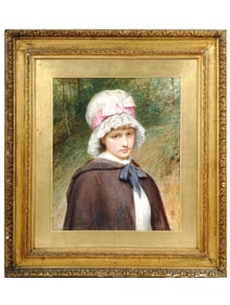CHARLES SILLEM LIDDERDALE WATERCOLOR PAINTING 1883