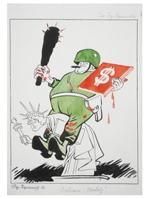 RUSSIAN ILLUSTRATION PAINTING BY BORIS EFIMOV