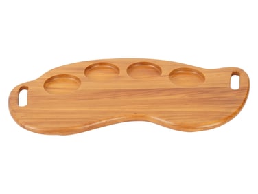 AMERICAN WOODEN SERVING TRAY OCEANA BY RUSSEL WRIGHT