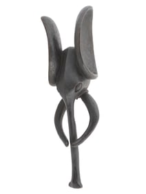 CENTRAL AFRICAN CAMEROON BAMILEKE ELEPHANT MASK