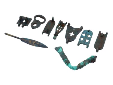 COLLECTION OF ANCIENT BYZANTINE EMPIRE KEY PARTS