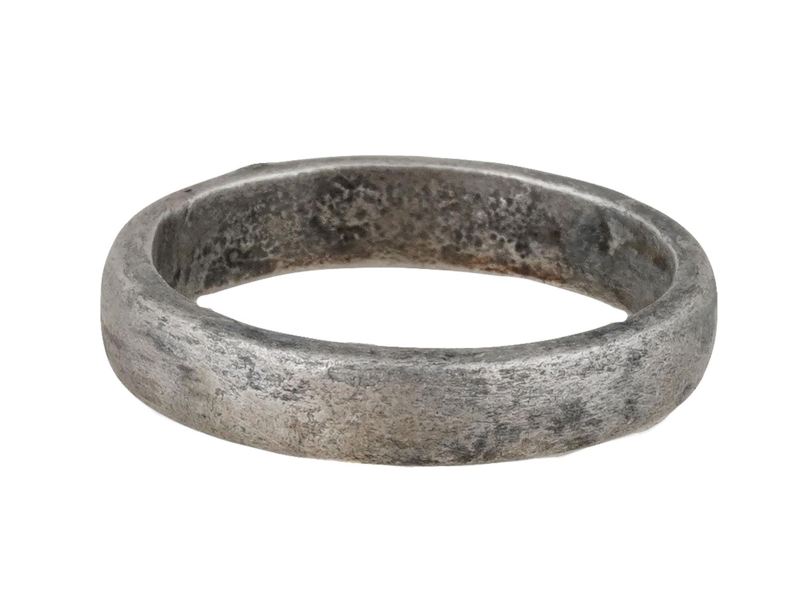 ANCIENT ROMAN SILVER MARRIAGE RING 100 TO 300 AD (1 of 3)