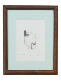 EDUARDO CHILLIDA SPANISH ABSTRACT LTD ED ETCHING