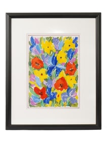 VITALI MARCHENKO UKRANIAN FLORAL OIL PAINTING