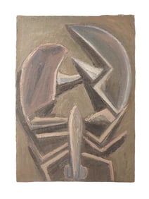 LEV TABENKIN RUSSIAN OMAR OIL PAINTING 1980