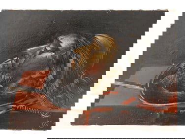 ANDREY GENNADIEV RUSSIAN OIL PAINTING 1987