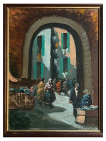 AFTER KONSTANTIN KOROVIN RUSSIAN OIL PAINTING