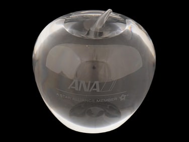 TIFFANY AND CO ALL NIPPON AIRWAYS CRYSTAL APPLE