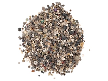 COLLECTION OF ANCIENT NEAR EASTERN STEATITE BEADS