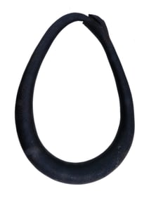 ANCIENT PRE COLUMBIAN TAINO STONE SNAKE COLLAR YOKE