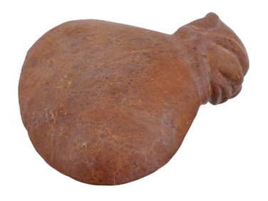 ANCIENT PRE COLUMBIAN HARD STONE IDOL FIGURE