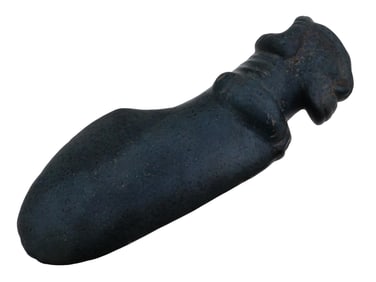 PRE COLUMBIAN TAINO ARAWAK CARVED HARDSTONE SPATULA