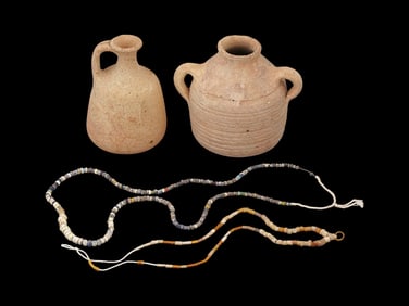 GROUP OF FOUR ANCIENT MIXED ARTIFACTS 1000 BC TO 500 AD