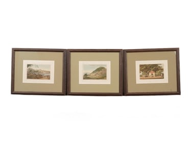 THOMAS AND WILLIAM DANIELL LANDSCAPE LITHOGRAPHS