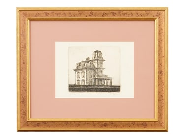 EDWARD HOPPER AMERICAN ARCHITECTURAL ETCHING