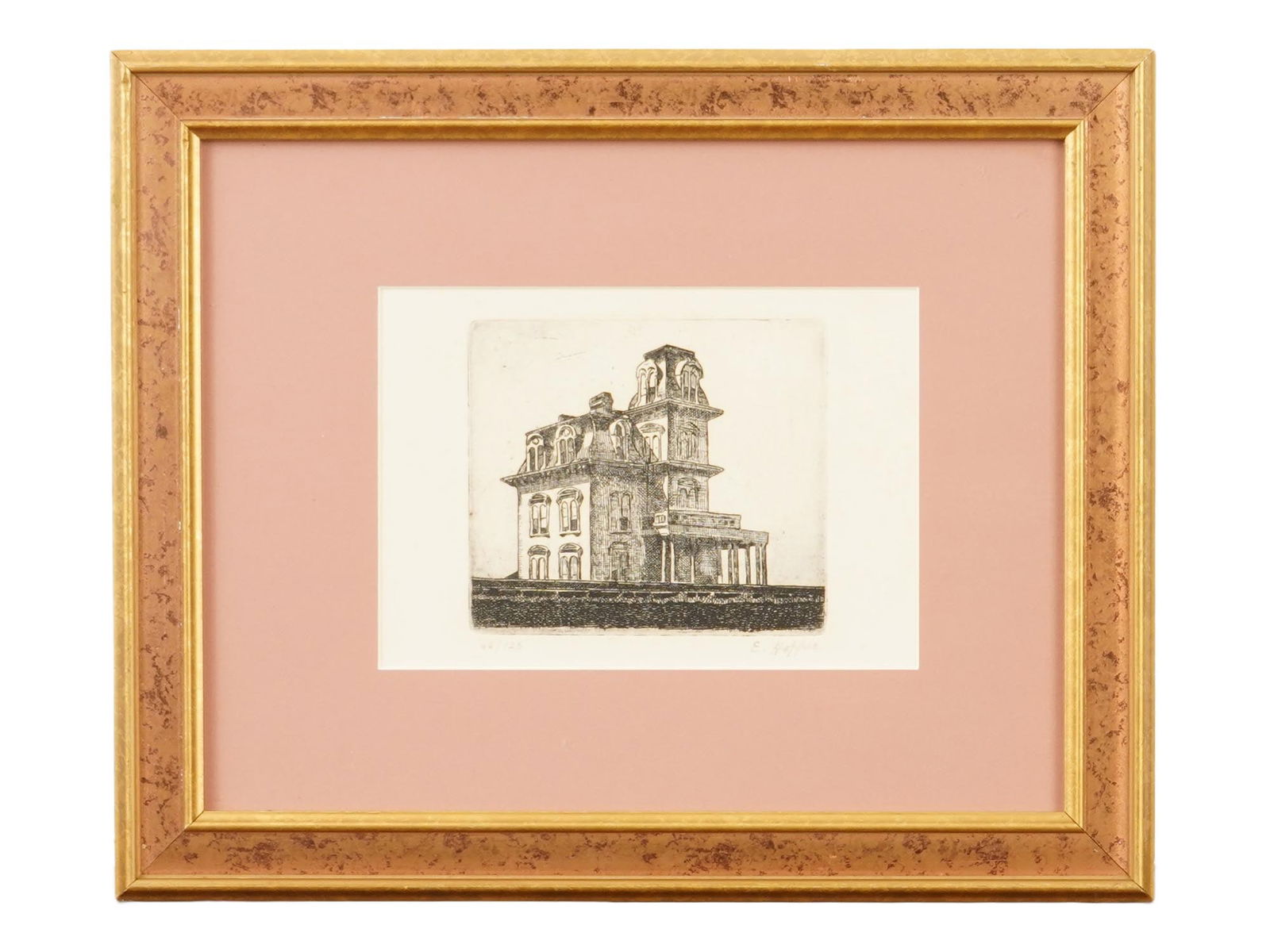 EDWARD HOPPER AMERICAN ARCHITECTURAL ETCHING (1 of 5)