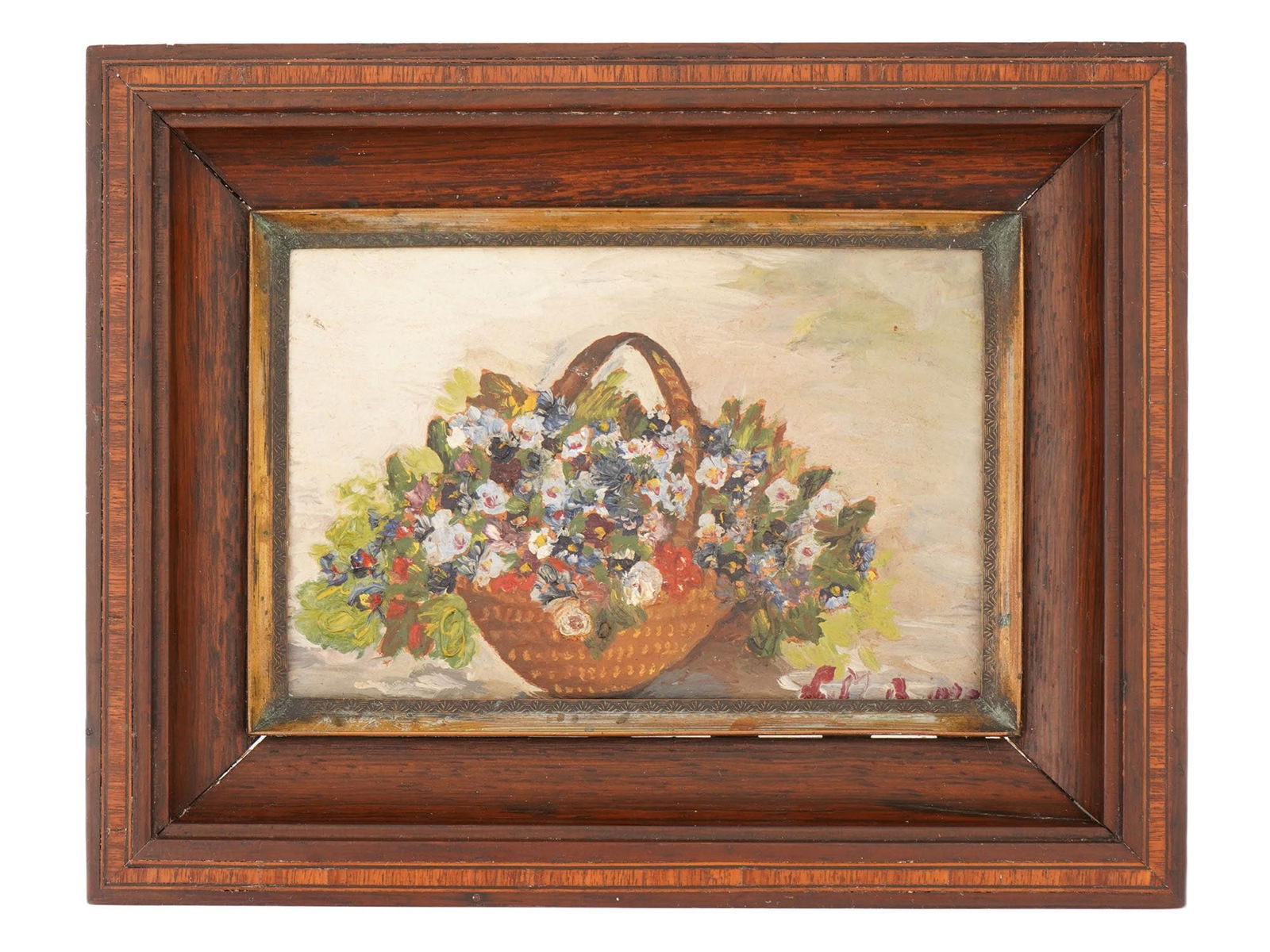 FLORAL STILL LIFE OIL PAINTING SIGNED BY THE ARTIST (1 of 4)