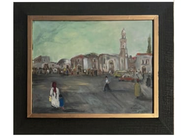 ARMENIAN OIL PAINTING SIGNED MARTIROS SARYAN