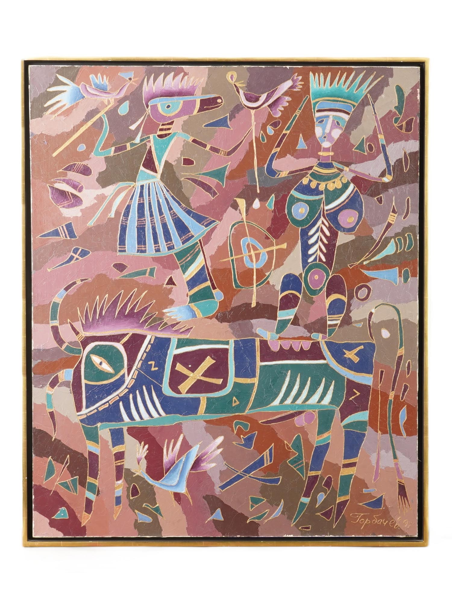 RUSSIAN AMERICAN OIL PAINTING BY YURI GORBACHEV (1 of 5)