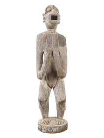 WEST AFRICAN BAULE MONKEY FIGURE FROM IVORY COAST