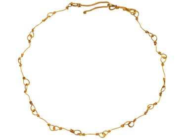 ANCIENT ROMAN GOLD CHAIN BRACELET 100 TO 300 AD