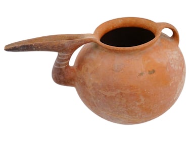 ANCIENT PERSIAN AMLASH CULTURE POTTERY SPOUTED JAR