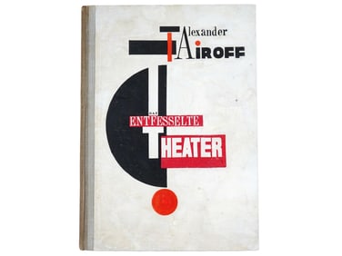GERMAN EL LISSITZKY THEATRE BOOK BY ALEXANDER TAIROFF