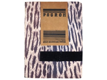 RARE GERMAN JEWISH CHISINAU POGROM ILLUSTRATED BOOK