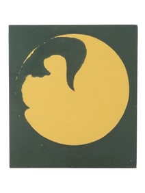 CONTEMPORARY ABSTRACT OIL PAINTING SIGNED J. HASPER