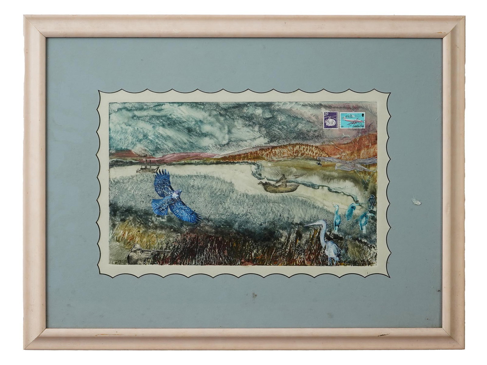 VIRGINIA TODD WYLIE AMERICAN LANDSCAPE MIXED MEDIA (1 of 6)