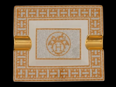 HERMES MOSAIQUE AU 24 COLLECTION PORCELAIN ASHTRAY