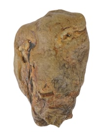 CARVED STONE SCULPTURE SIGNED ALBERTO GIACOMETTI