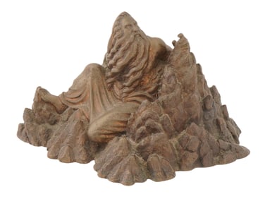 MICHAEL MILLER AMERICAN BRONZE SCULPTURE OF MOSES