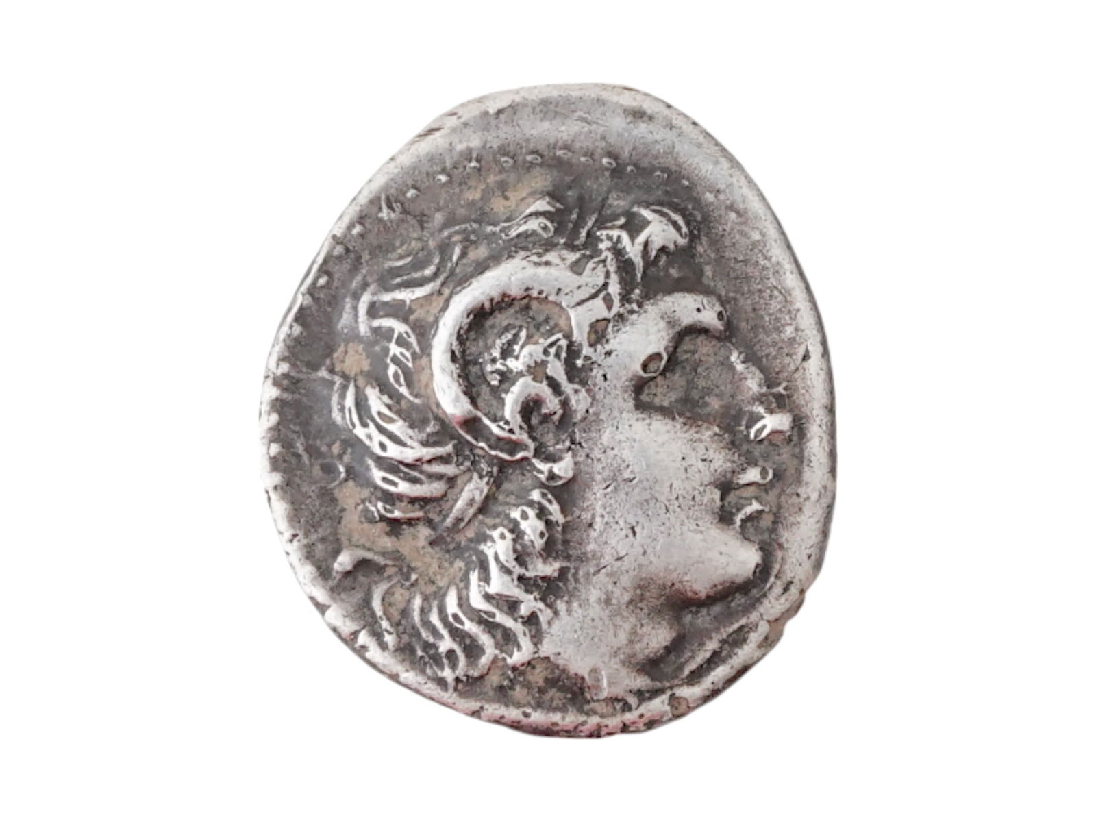 ANCIENT GREEK ALEXANDER GREAT SILVER TETRADRACHM COIN (1 of 4)