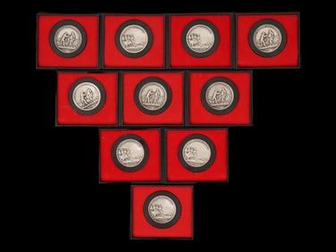 AMERICAS FIRST MEDALS GEORGE WASHINGTON HORATIO GATES