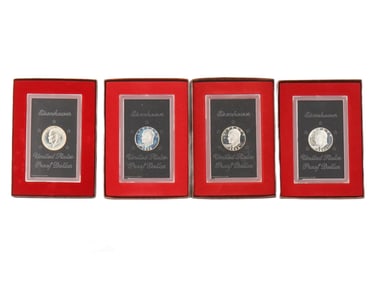 COLLECTION OF AMERICAN EISENHOWER PROOF DOLLARS IOB