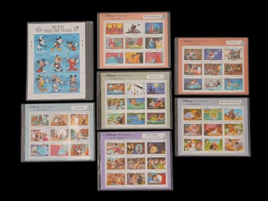 VTG STAMP SETS DISNEY CLASSIC FAIRYTALES MICKEY MOUSE