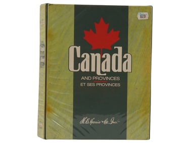 COLLECTION OF VINTAGE CANADIAN POSTAGE STAMPS IN ALBUM