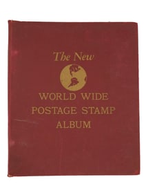 1953 MINKUS THE NEW WORLD WIDE POSTAGE STAMP ALBUM
